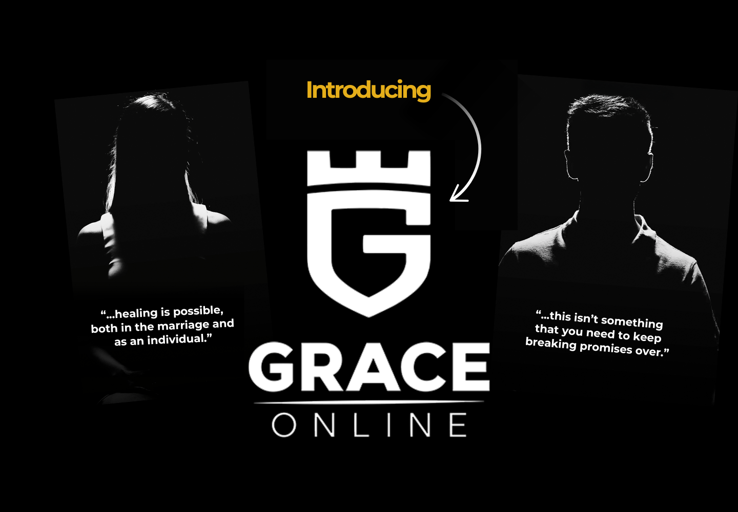Client testimonials for GraceOnline's porn recovery program
