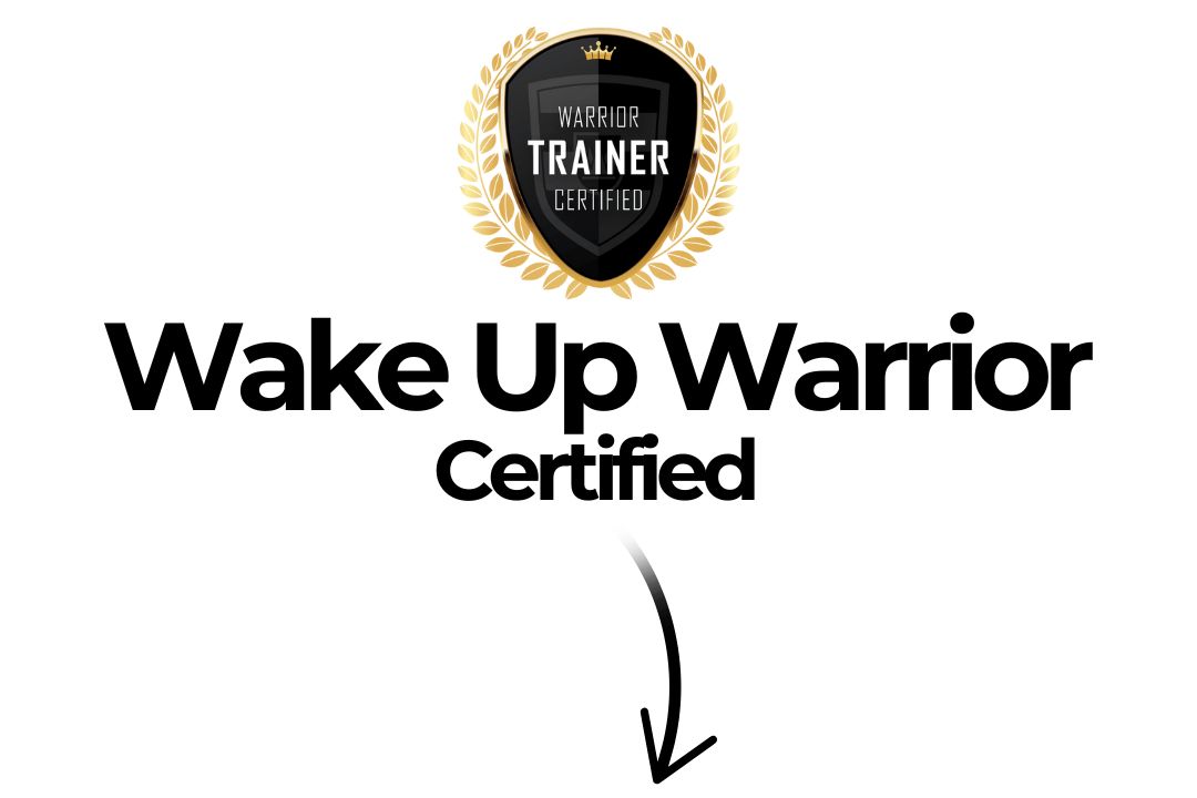 Wake Up Warrior certified coach badge